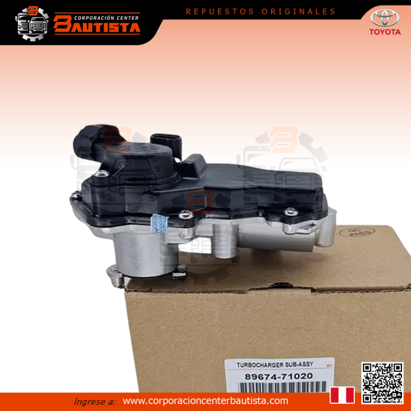 Actuador Turbo Vgt Sistema eléctrico  - Toyota Hilux 4x4