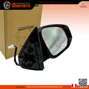 ESPEJO HILUX 2021 - 2024 DX-SR ELECTRICO CON FARO  - Toyota Hilux 4x4
