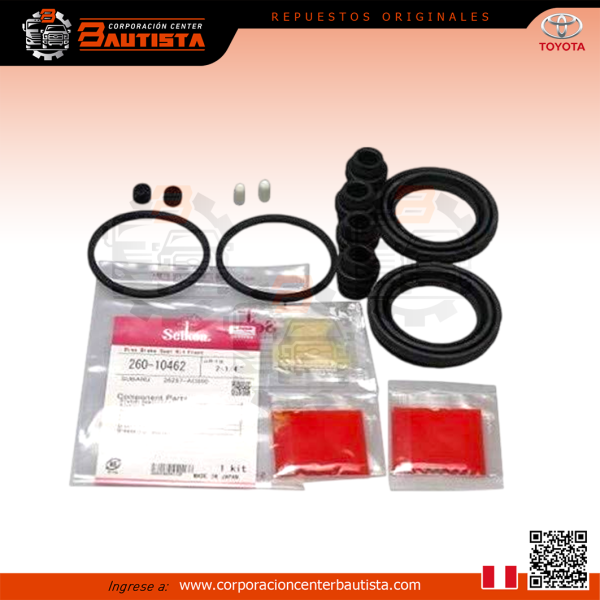 Kit de revisión de pinza genuina - Toyota Hilux 4x4