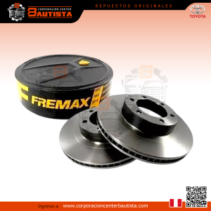 Par Discos Freno - Toyota Hilux 4x4