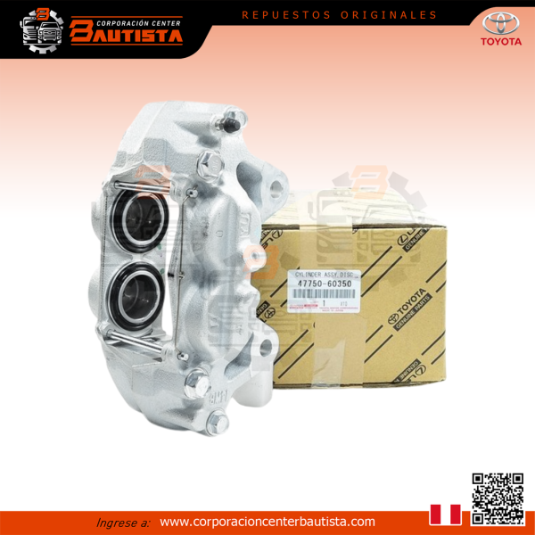 Pinza de freno delantera  - Toyota Hilux 4x4