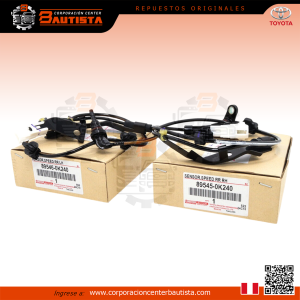 Sensor de velocidad de rueda ABS trasero - Toyota Hilux 4x4